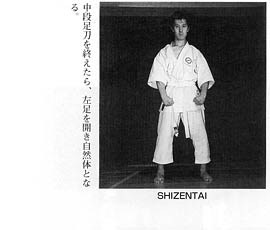 Каратэ Дзесинмон. Тэйчитанрен.