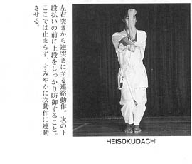 Каратэ Дзесинмон. Тэйчитанрен.