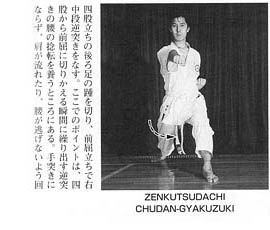 Каратэ Дзесинмон. Тэйчитанрен.